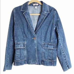 Caribbean Joe Denim Jean Jacket